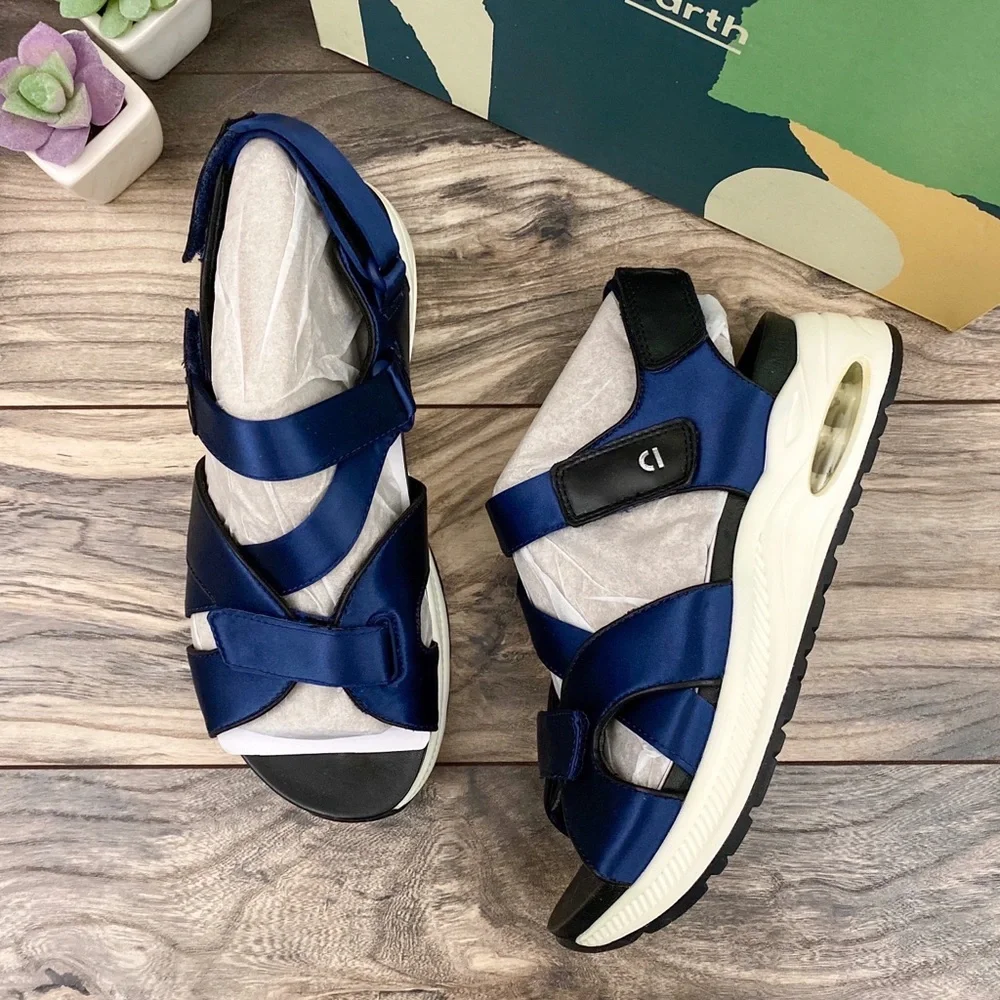 NIB Earth Cedar Kushma Adjustable Sport Sandals - Picture 1 of 11